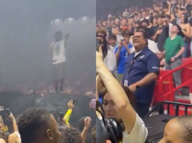 El emotivo gesto de Travis Scott durante un show en Miami