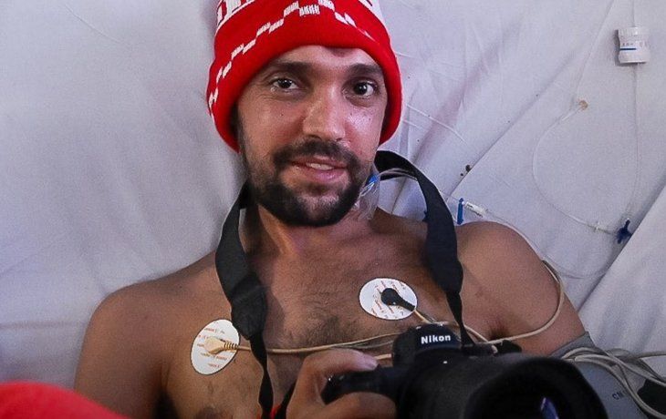 Pablo Grillo, el fotoperiodista agredido por Gendarmería el 12 de marzo de 2025.