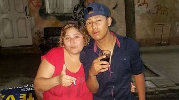 Ivonne Kukoc y su hijo Pablo. Ivonne Kukoc y su hijo Pablo.