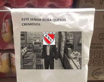 Independiente le debe plata hasta al chino del supermercado y estallaron los memes