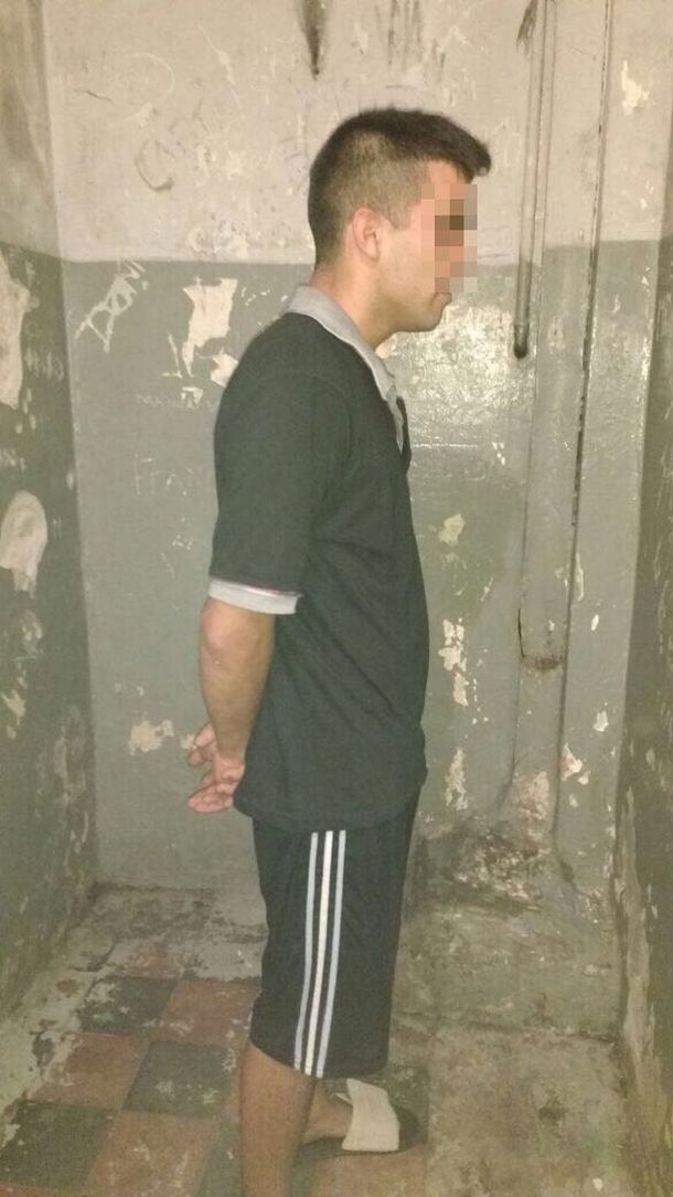 Mickey al ser detenido