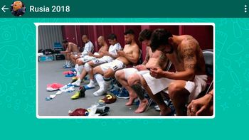 el whatsapp de la seleccion: el pedido por pipita higuain el whatsapp de la seleccion: el pedido por pipita higuain