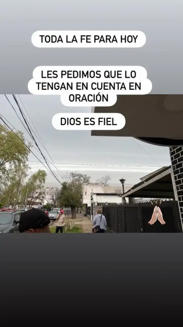 El pedido de la hermana de Thiago Medina en sus redes. El pedido de la hermana de Thiago Medina en sus redes.