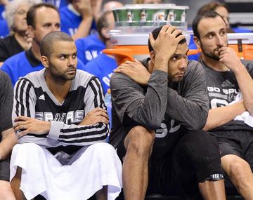 Los Spurs de Manu Ginóbili cayeron y ahora la serie con los Thunder está igualada