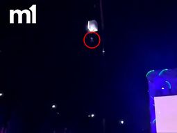 Acróbata cayó de 30 metros de altura  y murió