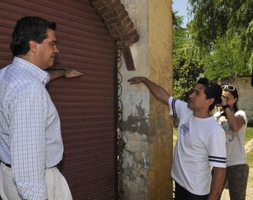 Capitanich recorrió obras en Areco