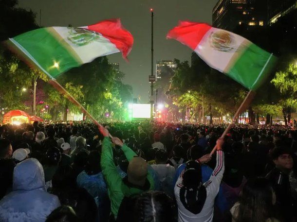 Festejos en Ciudad de México por pasar a octavos de final del Mundial 2026 Festejos en Ciudad de México por pasar a octavos de final del Mundial 2026