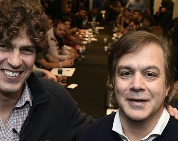 Martín Lousteau y Roy Cortina