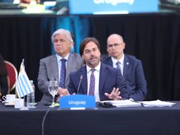 El presidente Luis Lacalle Pou se refirió a las negociaciones de Uruguay con China en el marco del Tratado de Libre Comercio (TLC). El presidente Luis Lacalle Pou se refirió a las negociaciones de Uruguay con China en el marco del Tratado de Libre Comercio (TLC).