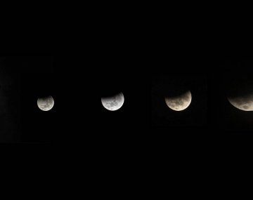Así fue la superluna de sangre: las mejores fotos del eclipse