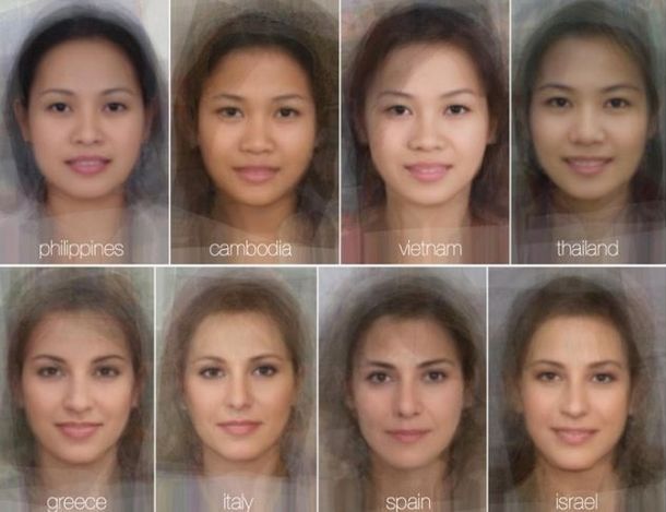 Científicos definen el rostro de la mujer tipo en 41 países