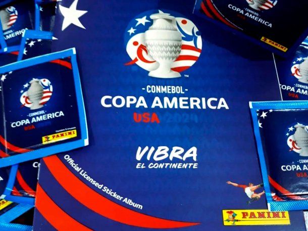 Cuánto cuestan el álbum y las figuritas de la Copa América 2024
