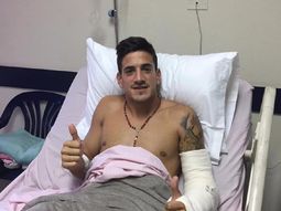 la confesion de un delantero de huracan tras el vuelco: pense que no iba a seguir viviendo