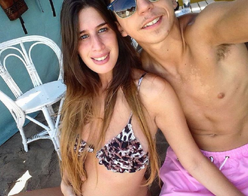 Noya, de 23 años, será papá en agosto