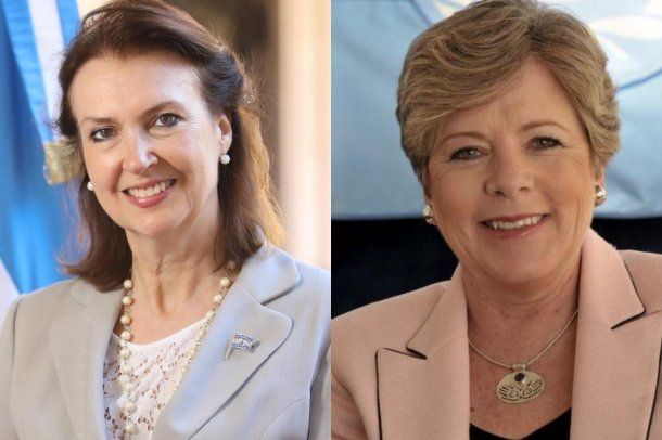 Diana Mondino y Alicia Bárcena destacaron que la relación entre ambos países es sólida.