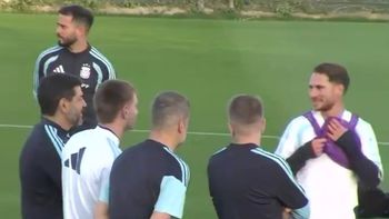 la inesperada visita que recibio la seleccion argentina en alicante la inesperada visita que recibio la seleccion argentina en alicante