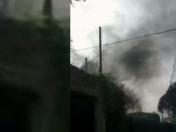 Le prendieron fuego la casa al hombre que mató por un perro Le prendieron fuego la casa al hombre que mató por un perro