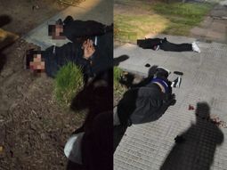 Los sospechosos dispararon contra la Policía y terminaron heridos y arrestados. Los sospechosos dispararon contra la Policía y terminaron heridos y arrestados.