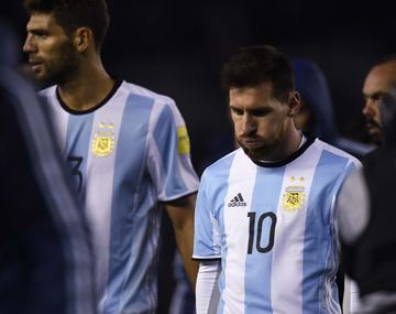 La frustración de Messi