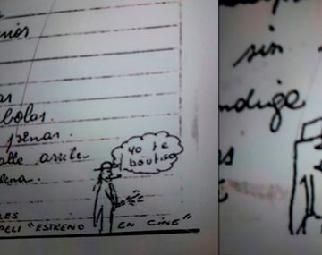 Estos son los dibujos con los que firmaba una carta