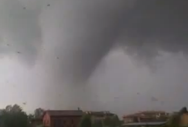 Un tornado en Italia dejó decenas de heridos y evacuados