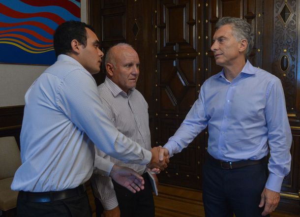 Macri recibió a familiares del cadete de policía fallecido en La Rioja