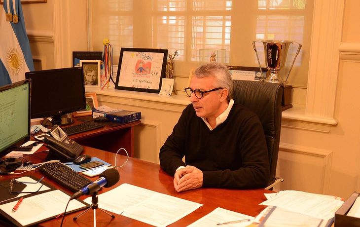 Julio Zamora, intendente de Tigre