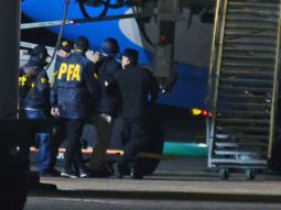 Así comenzó el traslado de Carlos Zannini