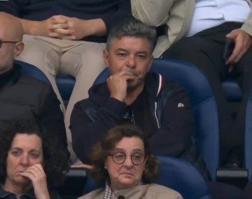 Gallardo fue a ver un partido del equipo que dirigía Chacho Coudet en España