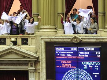 CFK celebró la aprobación de la ley de fertilización asistida