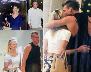 Maxi López trajo al país a su novia sueca para presentarla en familia