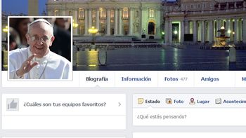 anuncian que francisco tendra cuenta en facebook anuncian que francisco tendra cuenta en facebook
