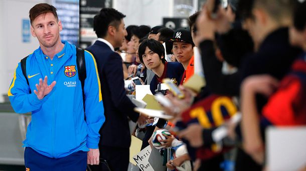 Furor en todos lados: Japón también se rindió a los pies de Lionel Messi