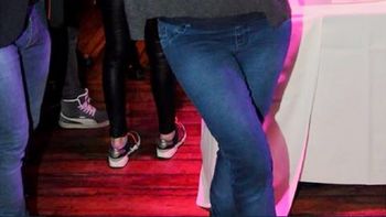 Agustina Kampfer, embarazada de cinco meses. Agustina Kampfer, embarazada de cinco meses.