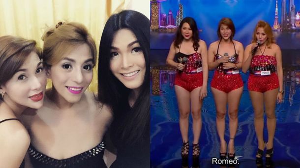 Un grupo de cantantes trans se robó el show en un concurso de talentos filipino