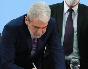 Aníbal Fernández se reunió con las cúpulas de las fuerzas federales