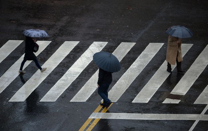 La lluvia volvió a la Ciudad y el Conurbano en la mitad de la semana