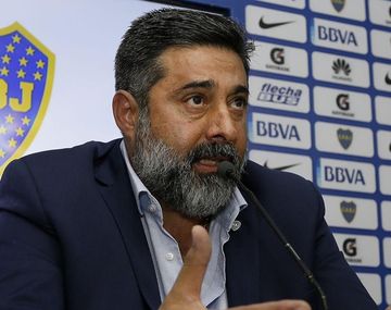 Daniel Angelici, presidente de Boca