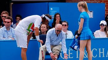 Nalbandian se disculpó por el incidente Nalbandian se disculpó por el incidente