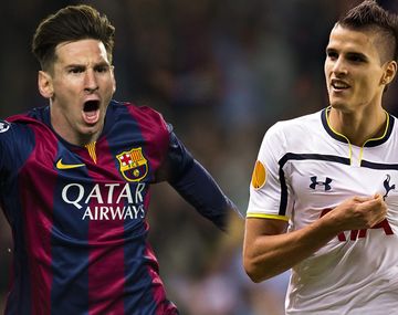 Lio Messi y Lamela