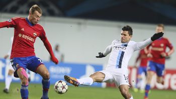 de la mano del kun, el city dio vuelta el partido ante el cska de la mano del kun, el city dio vuelta el partido ante el cska