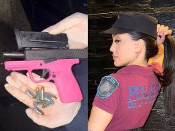 Detuvieron con drogas y armas en su poder a la expolicía que grabó contenido erótico con su uniforme puesto. Detuvieron con drogas y armas en su poder a la expolicía que grabó contenido erótico con su uniforme puesto.