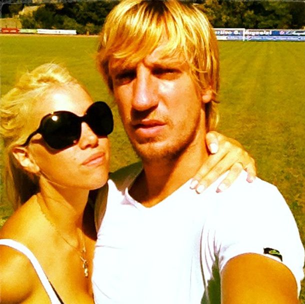 Wanda Nara fotografió a su marido en una extraña actividad