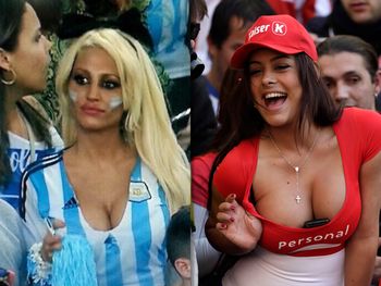 ¿La Larissa Riquelme de 2014? Vicky Xipolitakis quiere ser la novia del Mundial
