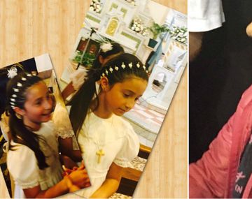 La comunión emotiva de la hija de Romina Yan