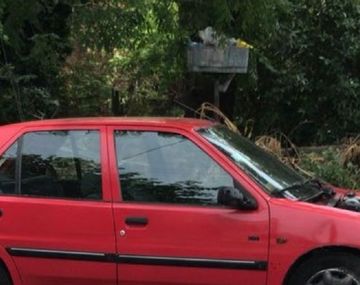 Con este auto corrían la picada en Burzaco
