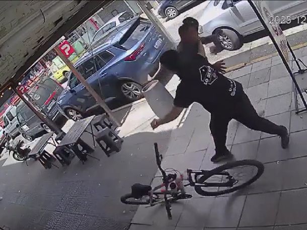 Lanús: el dueño de un local frenó a un ladrón de una trompada y evitó el robo de una bicicleta