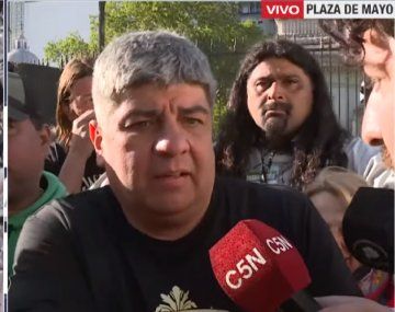 Pablo Moyano criticó a Alberto Fernández por no convocar un acto unificado por el Día de la Lealtad