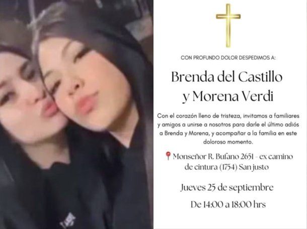 Triple femicidio de Florencio Varela: cuándo es el último adiós a Brenda y Morena Triple femicidio de Florencio Varela: cuándo es el último adiós a Brenda y Morena