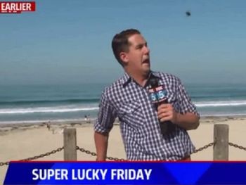 VIDEO: Periodista entró en pánico en vivo